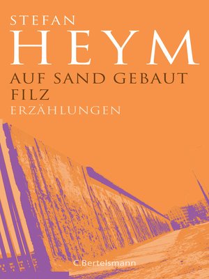 cover image of Auf Sand gebaut − Filz